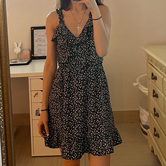 CUSTOM FLORAL SUMMER DRESS - Picture 2 of 2